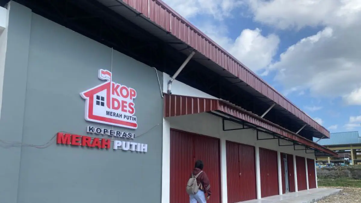 Koperasi Kelurahan Sei Pelunggut di Kecamatan Sagulung di Batam, Kepri (19/5/2026). (ANTARA/Amandine Nadja) 