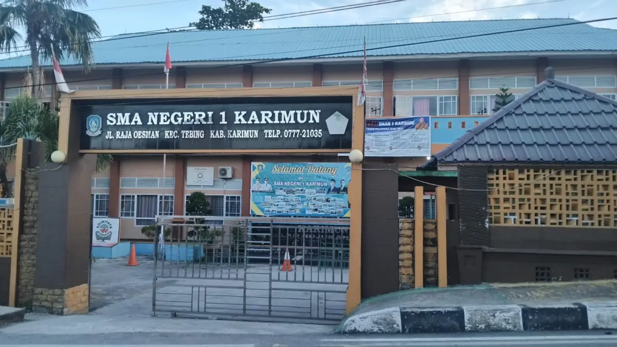 TSMA Negeri 1 Karimun termasuk kategori favorit siswa setiap tahunnya. Sekolah ini selalu kelebihan pendaftar dari kuota. F Sandi Pramosinto/Batam Pos