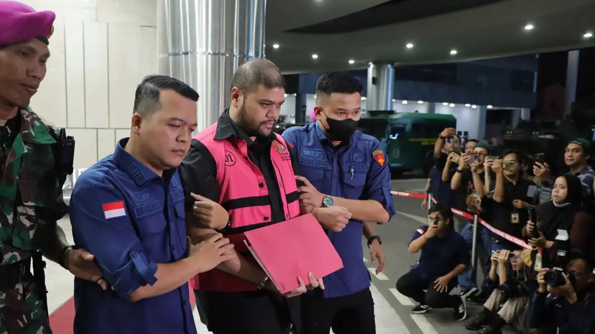 Kejaksaan Agung (Kejagung) Ketua Yayasan Indonesia Food Security Review, Glory Harimas Sihombing (GHS), sebagai tersangka dugaan korupsi MBG periode 2025-2026, Kamis (18/6) malam. (Istimewa)