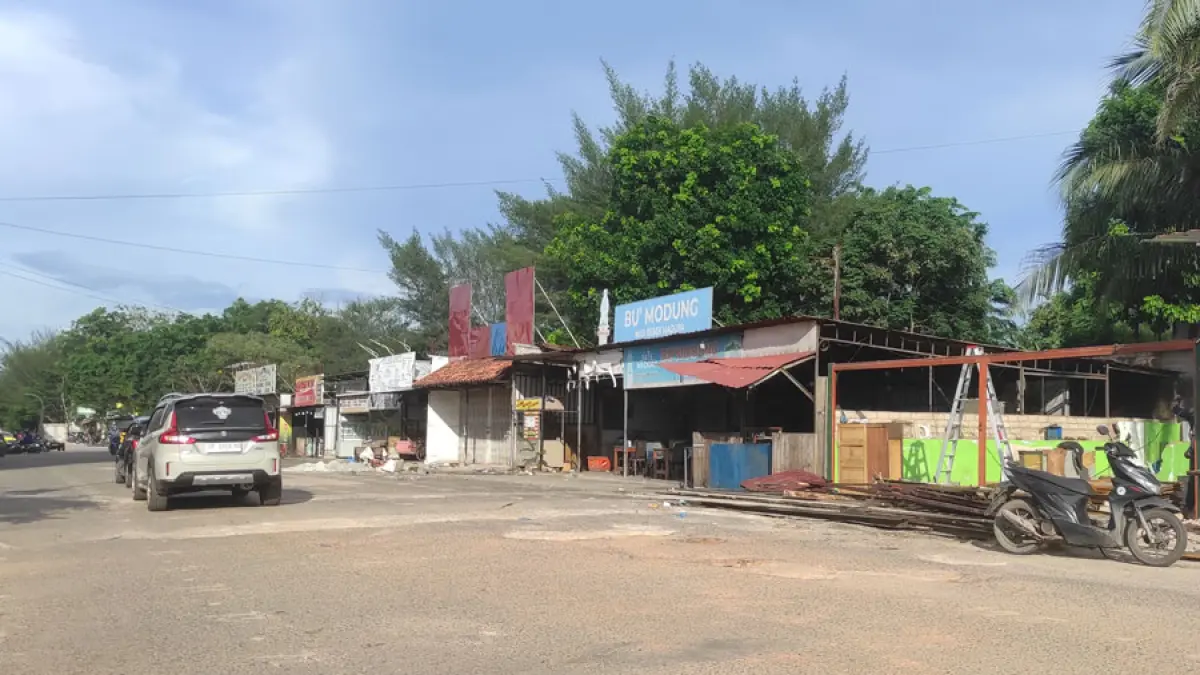 Persoalan relokasi pedagang kuliner Mega Legenda masih menjadi pekerjaan rumah yang belum terselesaikan.   F. Cecep Mulyana / Batam Pos