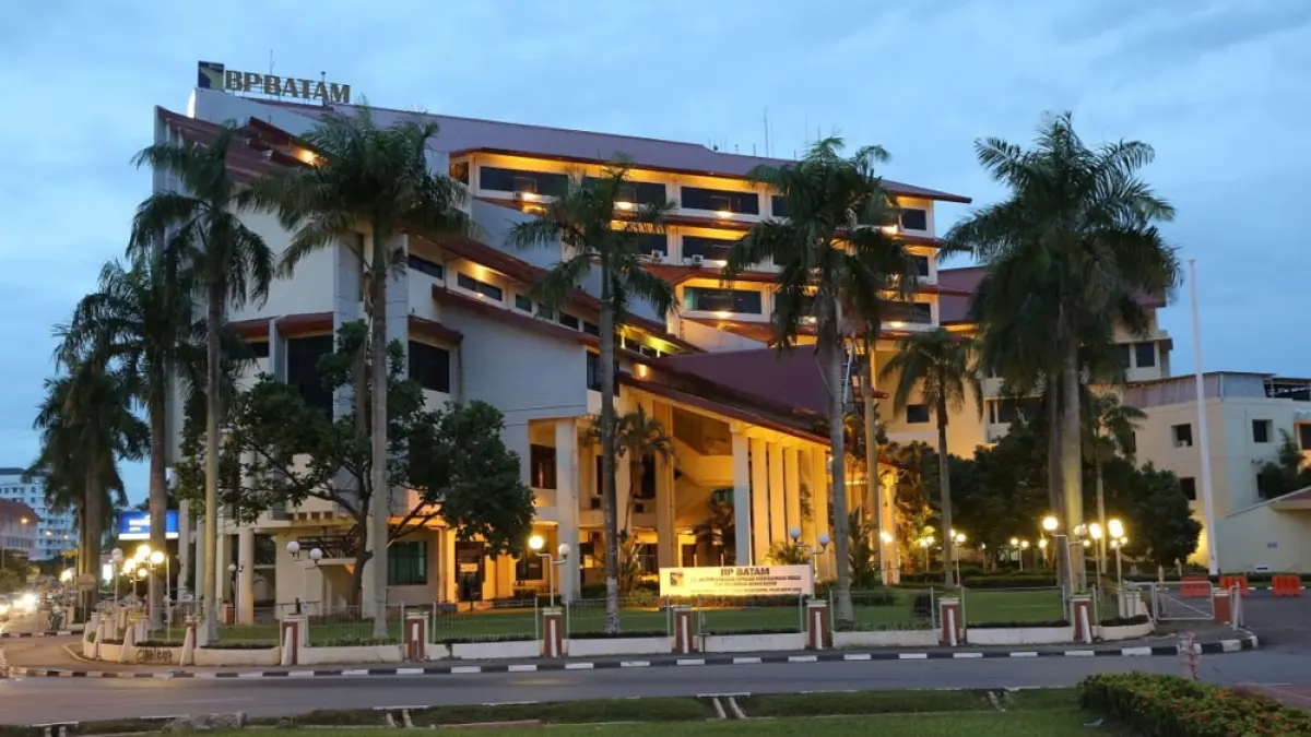 Kantor BP Batam di Pulau Batam. F. BP Batam