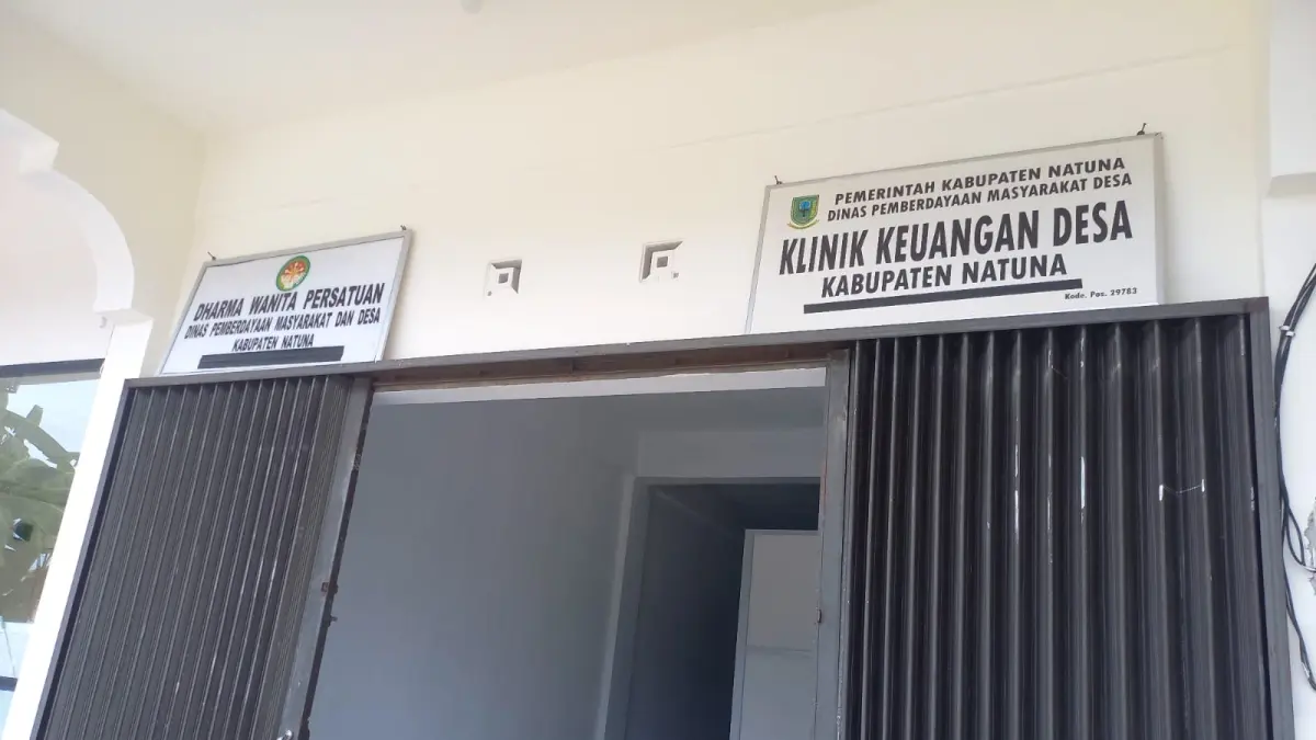 Kantor Klinik Keuangan Desa Kabupaten Natuna. F Faidillah/Batam Pos