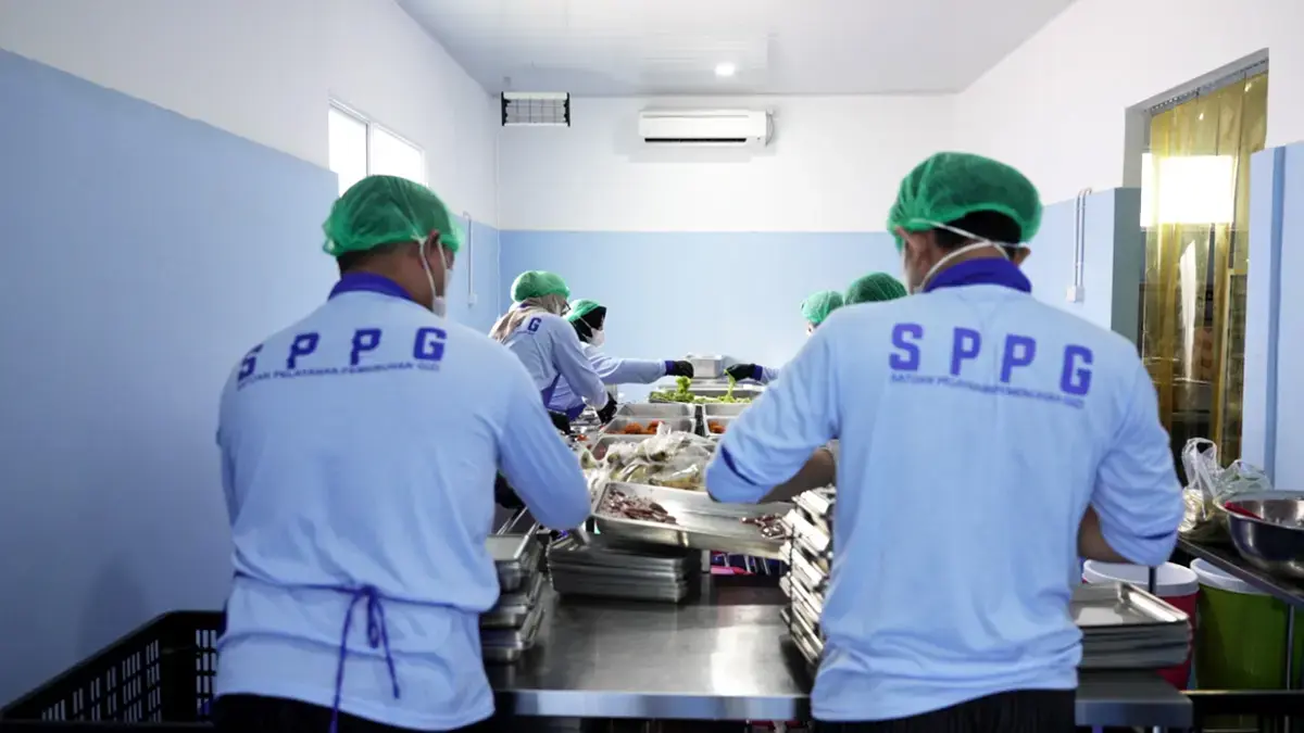 Ilustrasi Satuan Pelayanan Pemenuhan Gizi (SPPG) yang beroperasi di Kota Tangerang, Banten. (Istimewa).