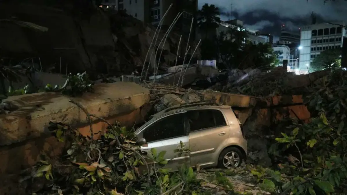 Gempa bumi di Venezuela pada Rabu (24/6). (x.com/aware_wanderer)