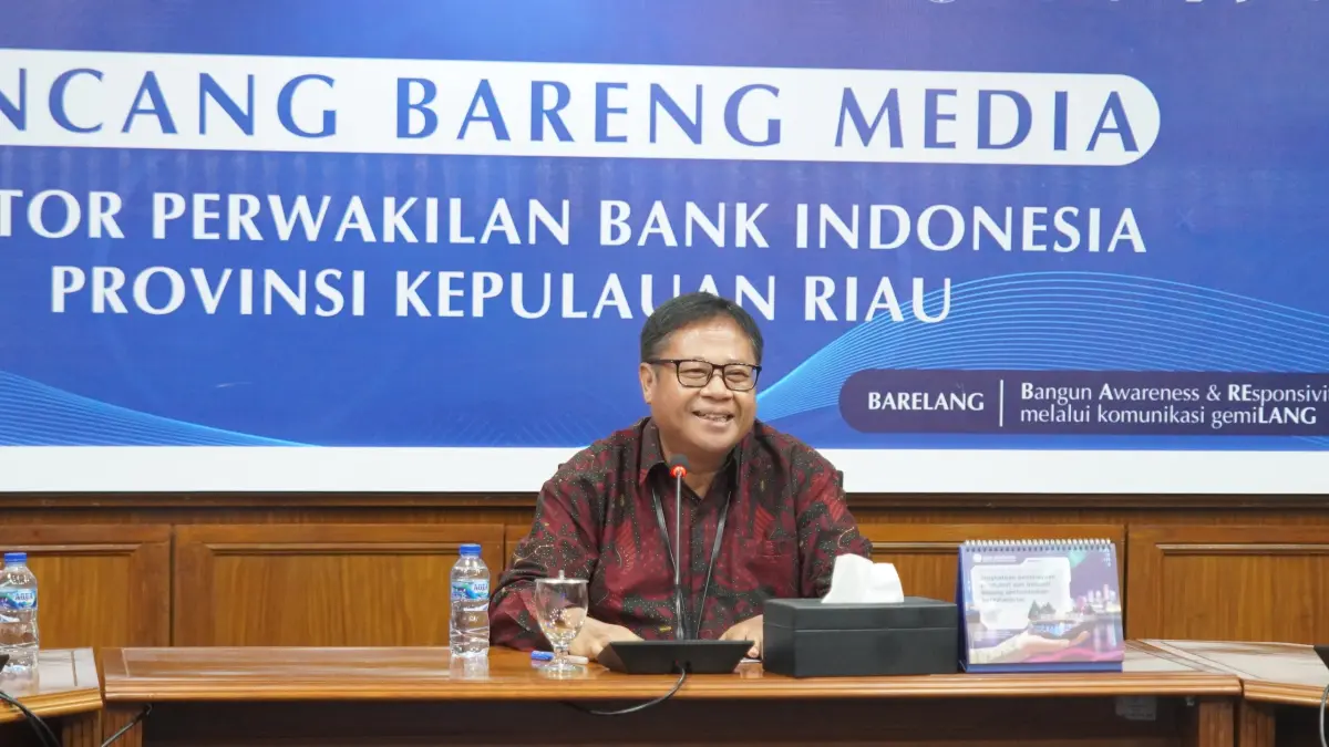 Kepala Perwakilan BI Provinsi Kepri, Rony Widijarto.
