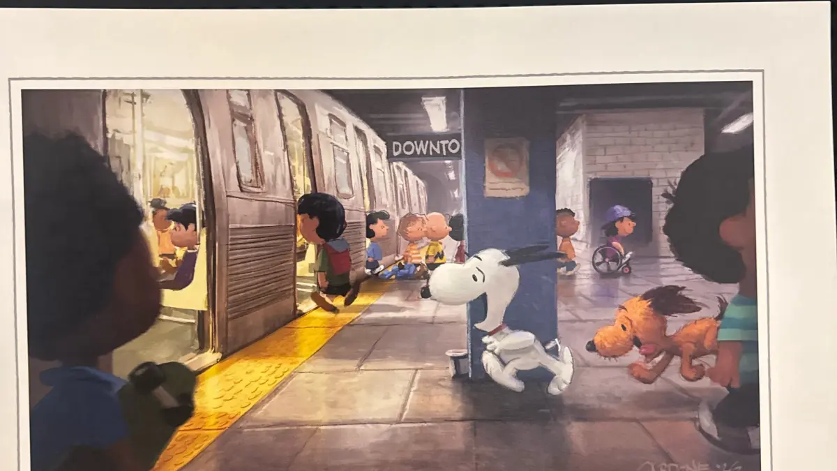 Tampilan pertama Snoopy Unleashed. (x.com/DiscussingFilm)