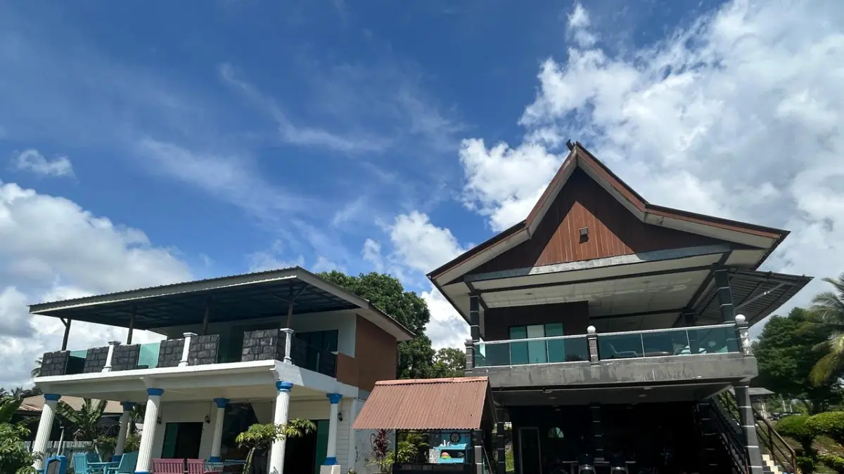 Vila atau penginapan di Mentigi Bay, Mersing. F Chahaya Simanjuntak/Batam Pos