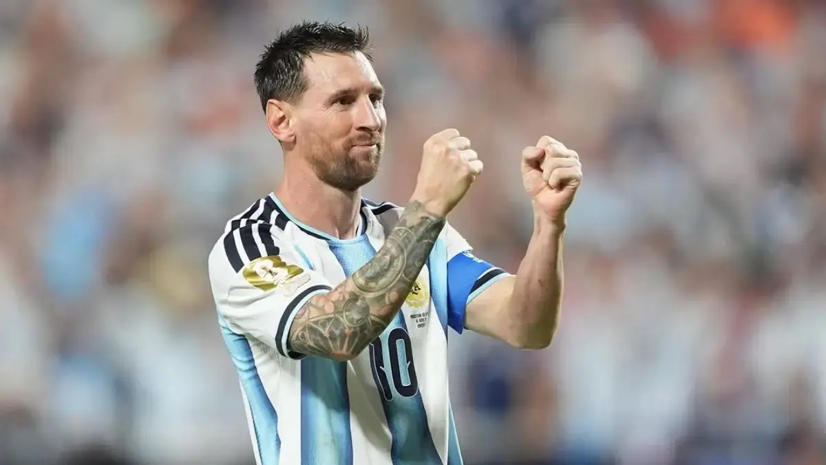 Lionel Messi catat sejarah sebagai pencetak gol terbanyak di Piala Dunia. (@leomessi/Instagram).