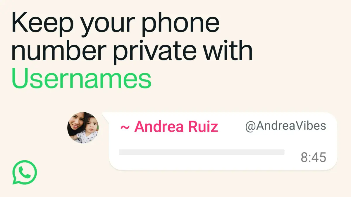 WhatsApp luncurkan username. (x.com/procastx)