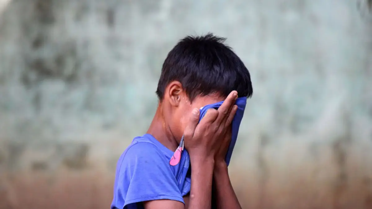 ilustrasi anak korban kekerasan. / F. Unsplash