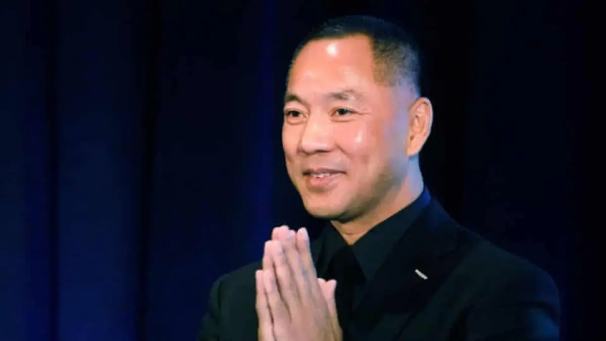 Taipan Tiongkok Guo Wengui. (The Guardian)
