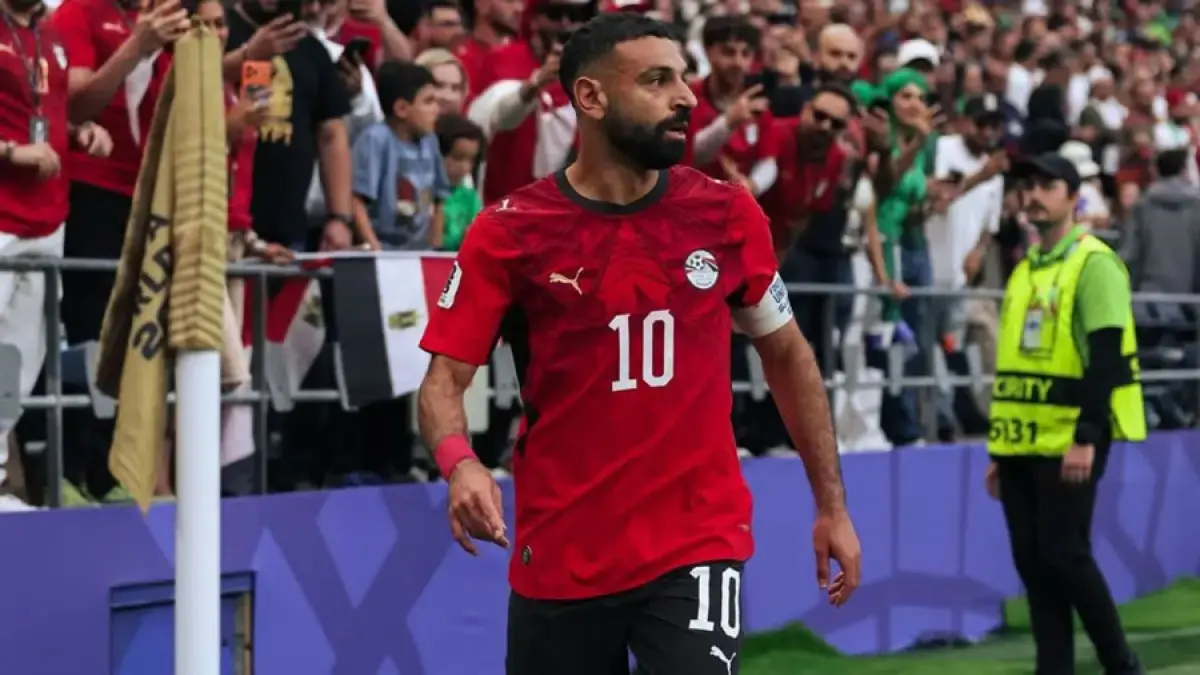 Mohamed Salah menjadi tumpuan Mesir saat menghadapi Australia pada babak 32 besar Piala Dunia 2026 di Dallas Stadium. (Instagram @egyptnt)