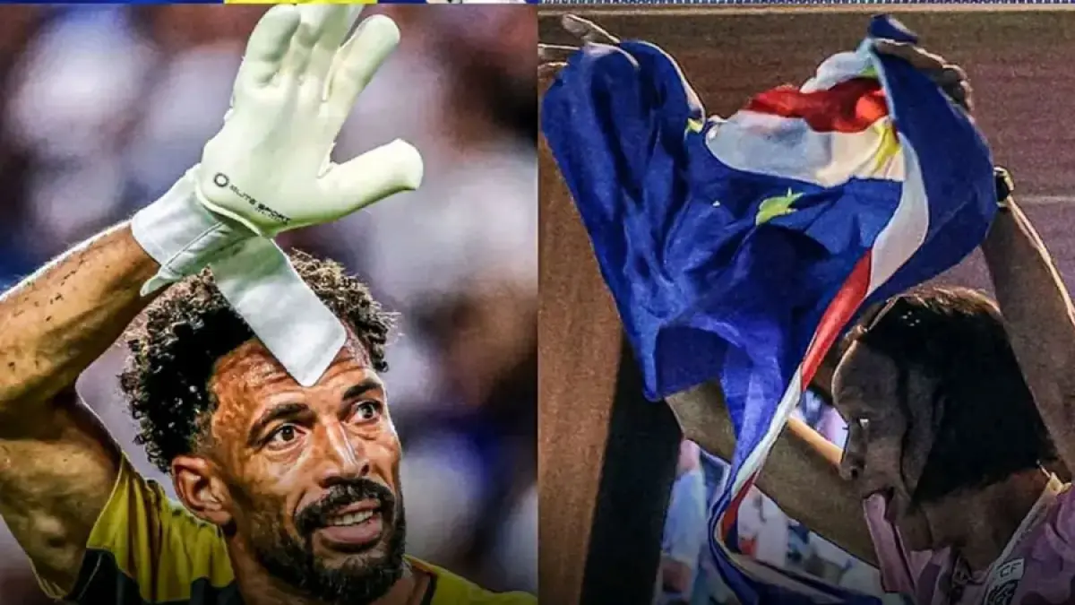 Penampilan kiper Tanjung Verde, Vozinha, disaksikan sang bunda di Piala Dunia 2026. (istimewa)