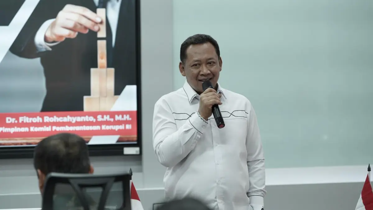 Wakil Ketua KPK Fitroh Rohcahyanto.