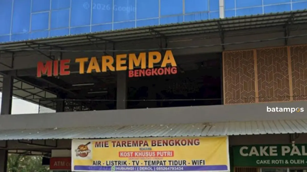 Lokasi favorit untuk sarapan di kawasan Golden Prawn, Bengkong. (Google Maps)
