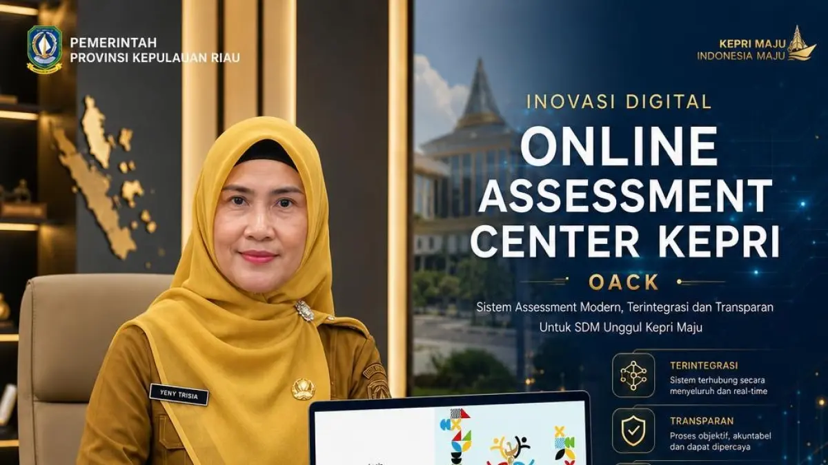 Ilustrasi Online Assesment Center Kepri atau OACK. F Ist untuk Batam Pos