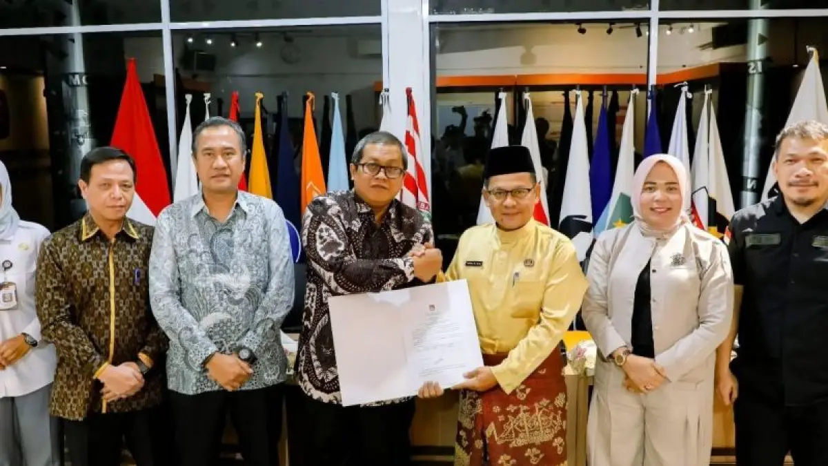 KPU Kepri menggelar rapat pleno pemutakhiran data pemilih berkelanjutan (PDPB) Semester I Tahun 2026 di kantor KPU Kepri, Kota Tanjungpinang, Senin (6/7/2026). ANTARA/Ogen