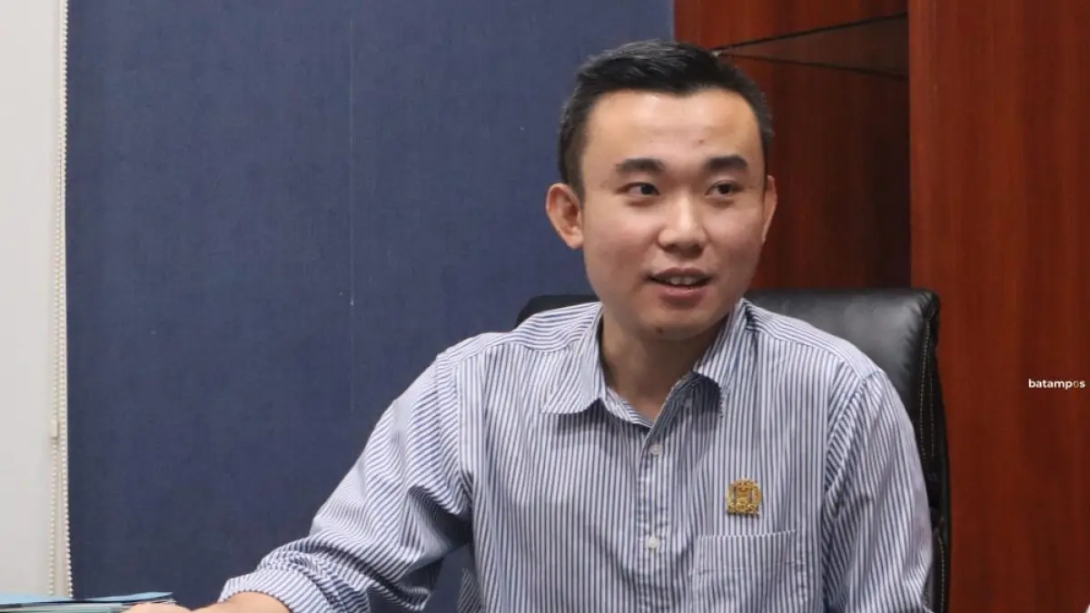 Ketua Komisi I DPRD Batam, Jelvin Tan. F Cecep Mulyana/batam pos