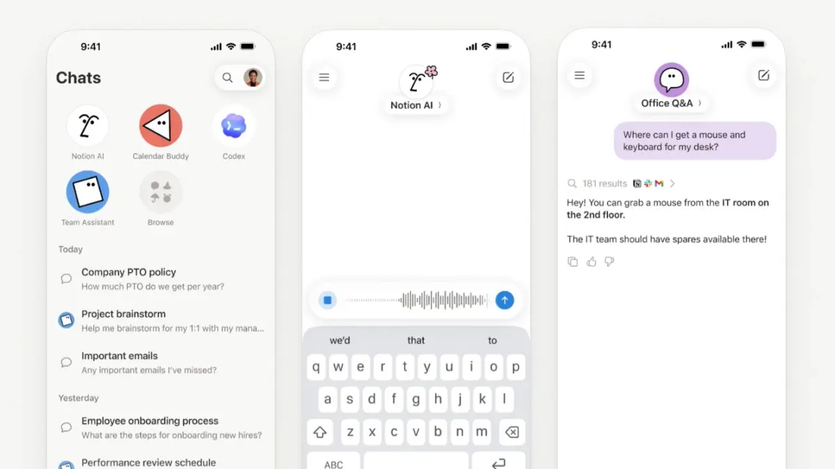 Notion perkenalkan AI Agents. (x.com/NotionHQ)