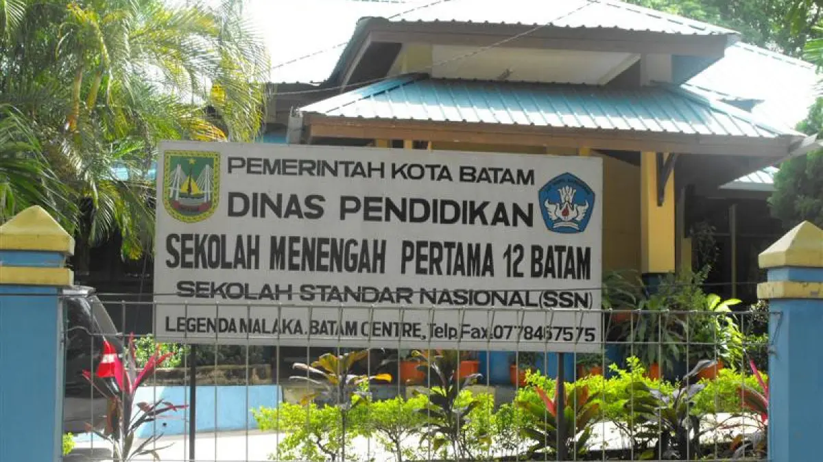 Sekolah SMP Negeri 12 Batam