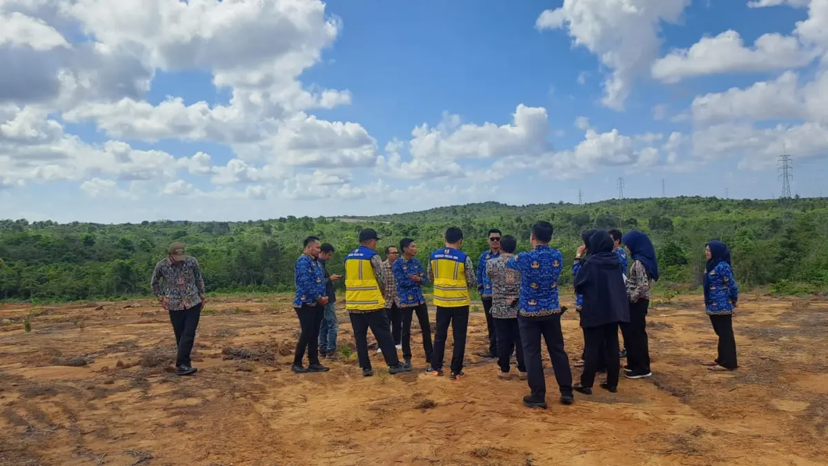 Lahan seluas 9 hayang ditetapkan sebagai lokasi pembangunan Sekolah Rakyat di Bintan yang terletak di Desa Bintan Buyu, Kecamatan Teluk Bintan. F.Slamet Nofasusanto/Batam Pos