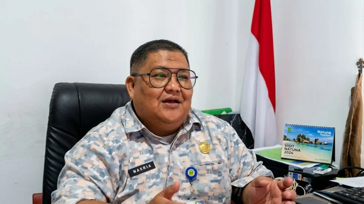 Sekretaris Dinas Pendidikan dan Kebudayaan (Disdikbud) Kabupaten Natuna, Nasria. F. Antara