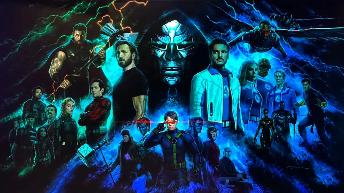 Konsep art resmi Avengers: Doomsday. (x.com/MCU_Direct)