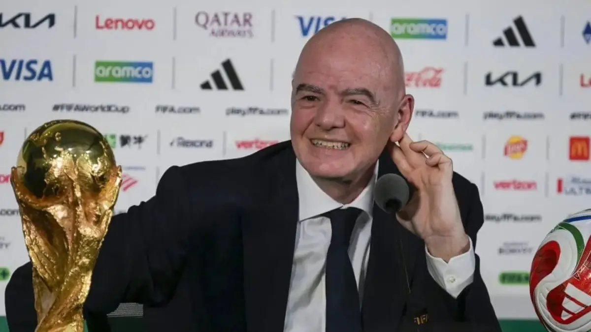 Presiden FIFA Gianni Infantino. (x.com/idextratime)
