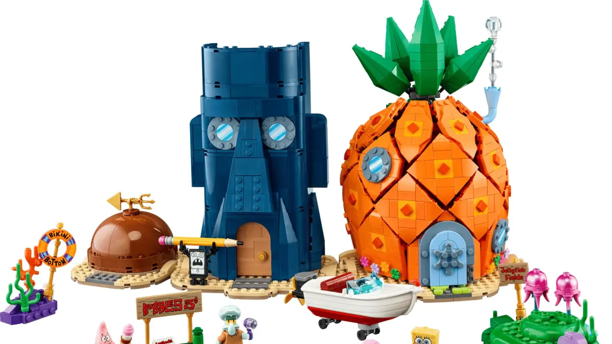 LEGO SpongeBob SquarePants. (x.com/LEGOBrickBros)