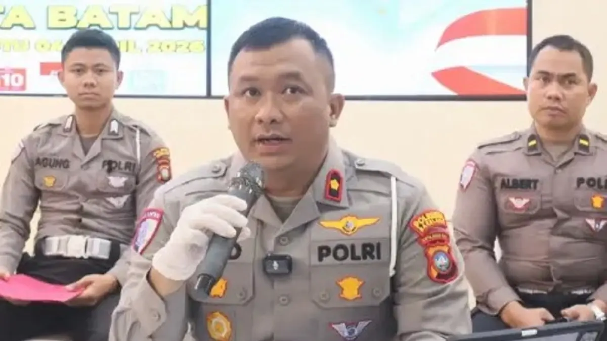 Kasat Lantas Polresta Barelang, Kompol Afiditya Arief Wibowo. Foto: Cecep Mulyana/Batam Pos