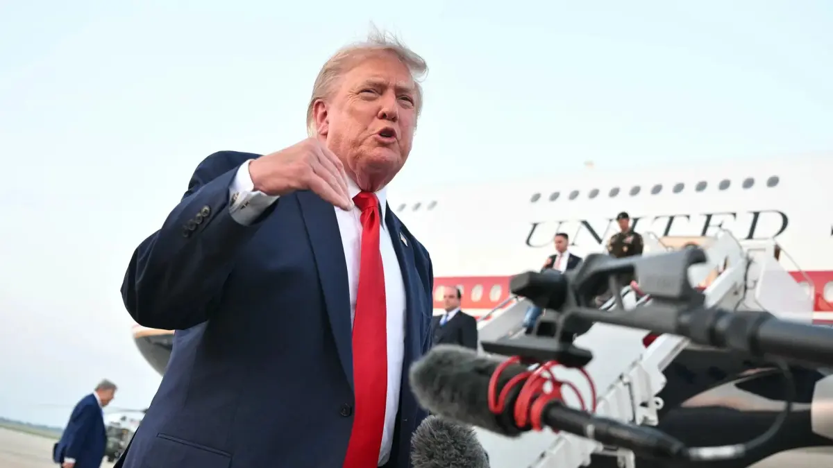 Donald Trump ancam balasan usai serangan tewaskan tentara AS. (x.com/MarioNawfal)