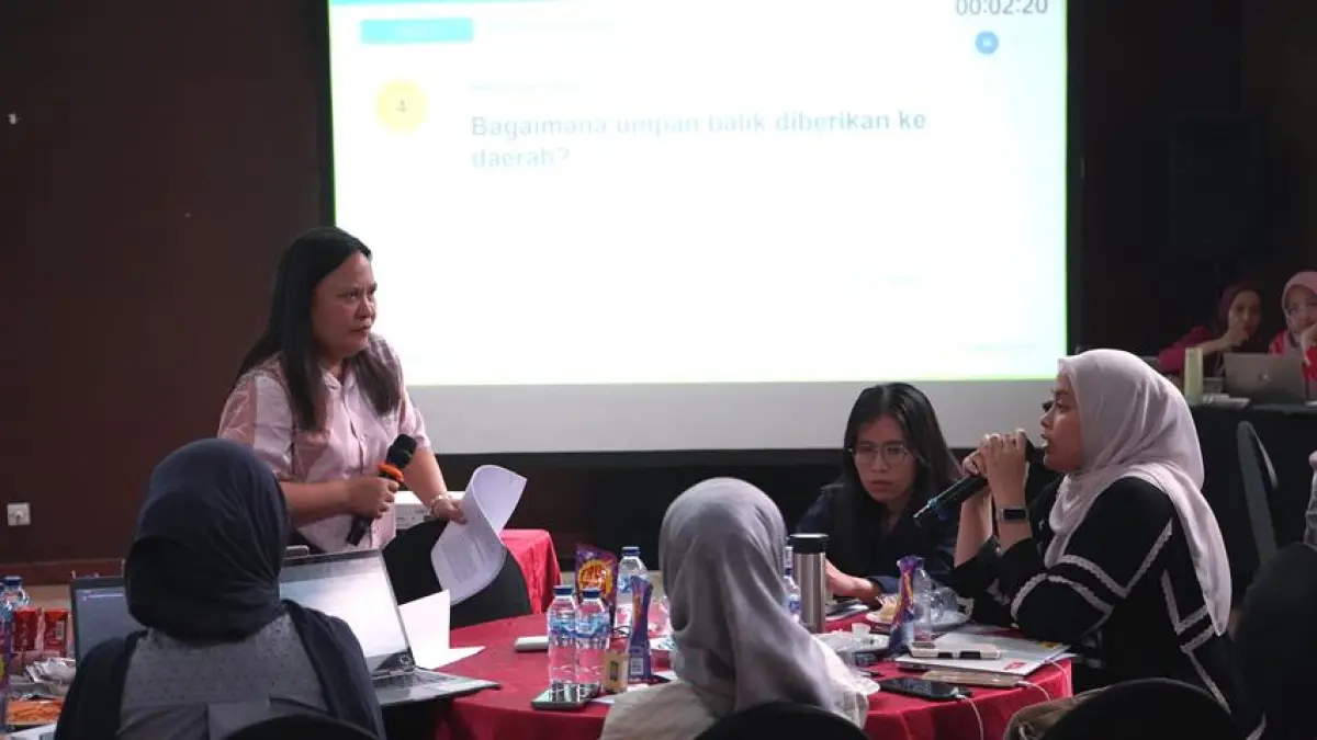 Suasana tabletop exercise (TTX) oleh CDC AS dengan menggandeng Kemenkes RI dalam penanggulangan wabah DBD di UI, Jakarta beberapa waktu lalu. F Kedubes AS di Jakarta untuk Batam Pos