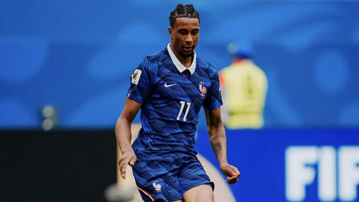 Michael Olise mencatatkan tujuh assist dalam delapan laga di Piala Dunia 2026, mengalahkan capaian Pele 56 tahun silam. (Instagram/@equipedefrance)