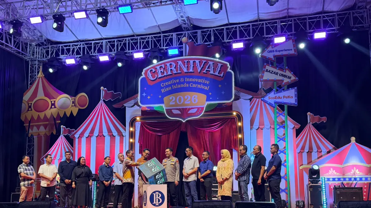 Acara Carnival BI 2026 di Harbour Bay, Sabtu (25/7/2026). F Abduk Azis/Batam Pos