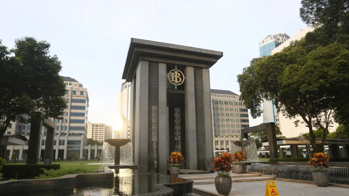 Ilustrasi Gedung Bank Indonesia (BI). (Dery Ridwansah/ JawaPos.com)Fajar/Fikri lolos ke final China Open 2026 usai mengalahkan Ilustrasi Gedung Bank Indonesia (BI). (Dery Ridwansah/ JawaPos.com)