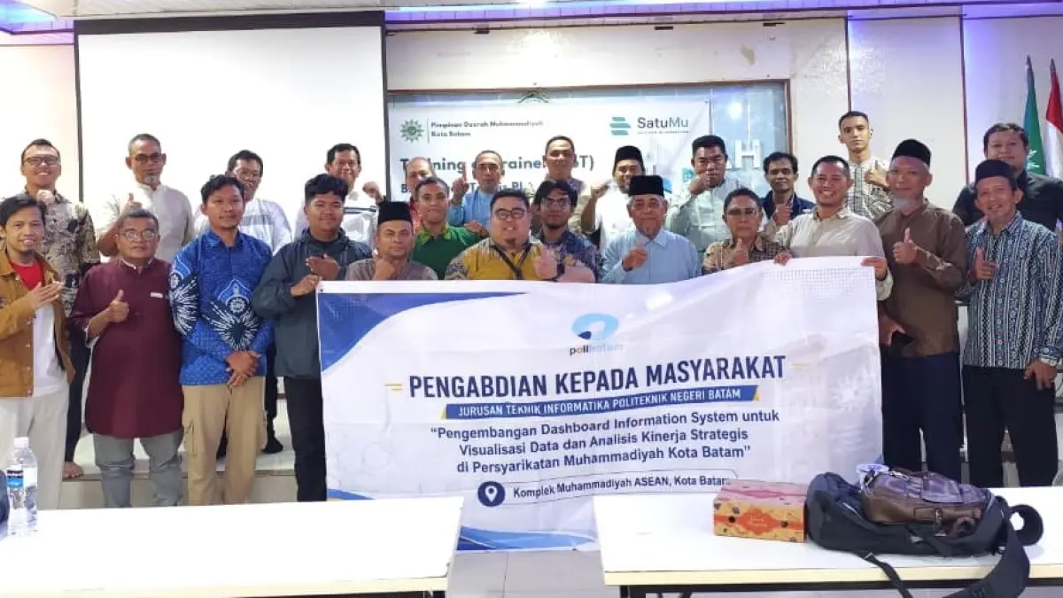Polibatam Hadirkan Dashboard Digital untuk Muhammadiyah Batam
