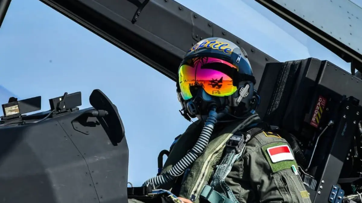 Foto ilustrasi pilot TNI AU.   F: x.com