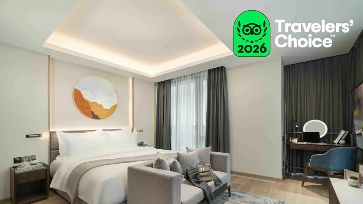 Oakwood Hotel & Apartments Grand Batam meraih Tripadvisor Travelers
