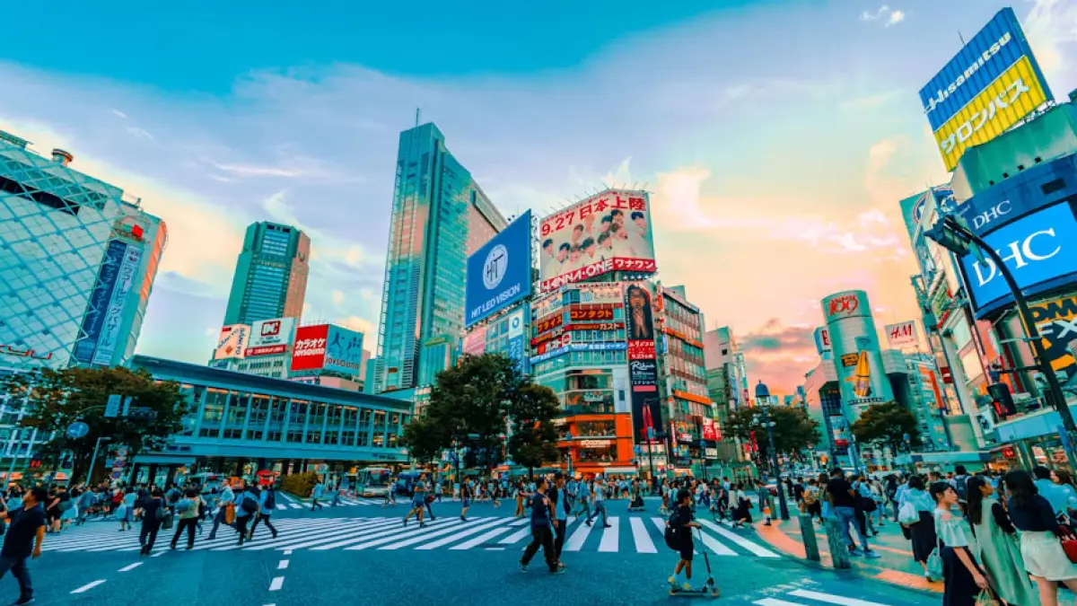 Keramian di Simpang  Shibuya, Jepang.  F. Unsplash 
