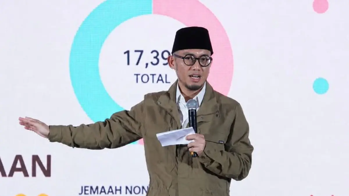  Wakil Menteri Haji dan Umrah Dahnil Anzar Simanjuntak menghadiri Musyawarah Kerja Nasional (Mukernas) Asosiasi Penyelenggara Haji Khusus Indonesia (ASPHIRASI) di Kota Malang, Provinsi Jawa Timur pada Rabu (15/7/2026). ANTARA/HO-Humas Kemenhaj

