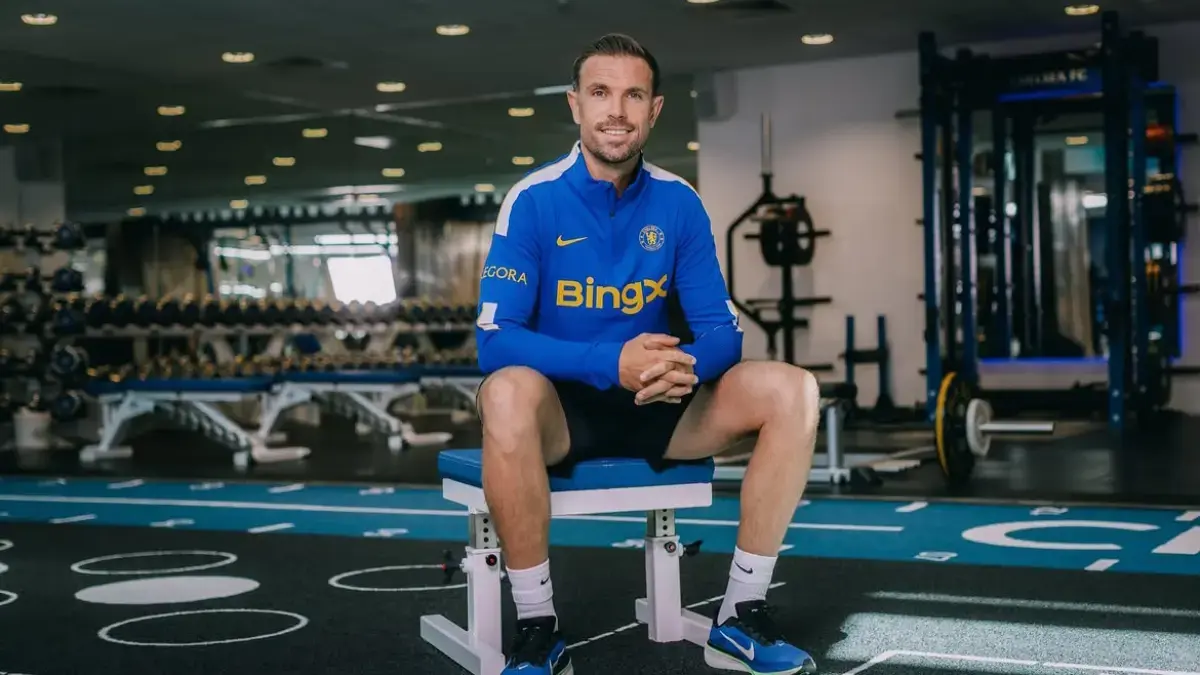 Jordan Henderson resmi bergabung dengan Chelsea.(Dok. Chelsea)