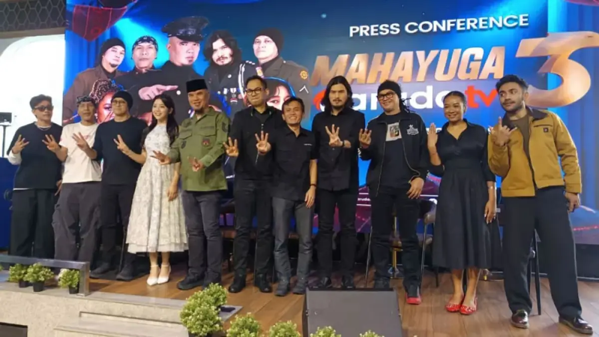 Jumpa pers konser Simfoni Mahayuga. Foto: Abdul Rahman/JawaPos.com