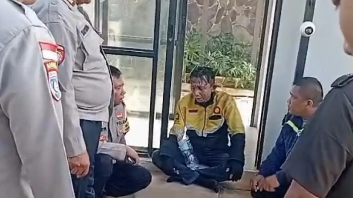 Driver ojol berinisial M yang dibegal di Bukit Dangas Sekupang. F.Istimewa