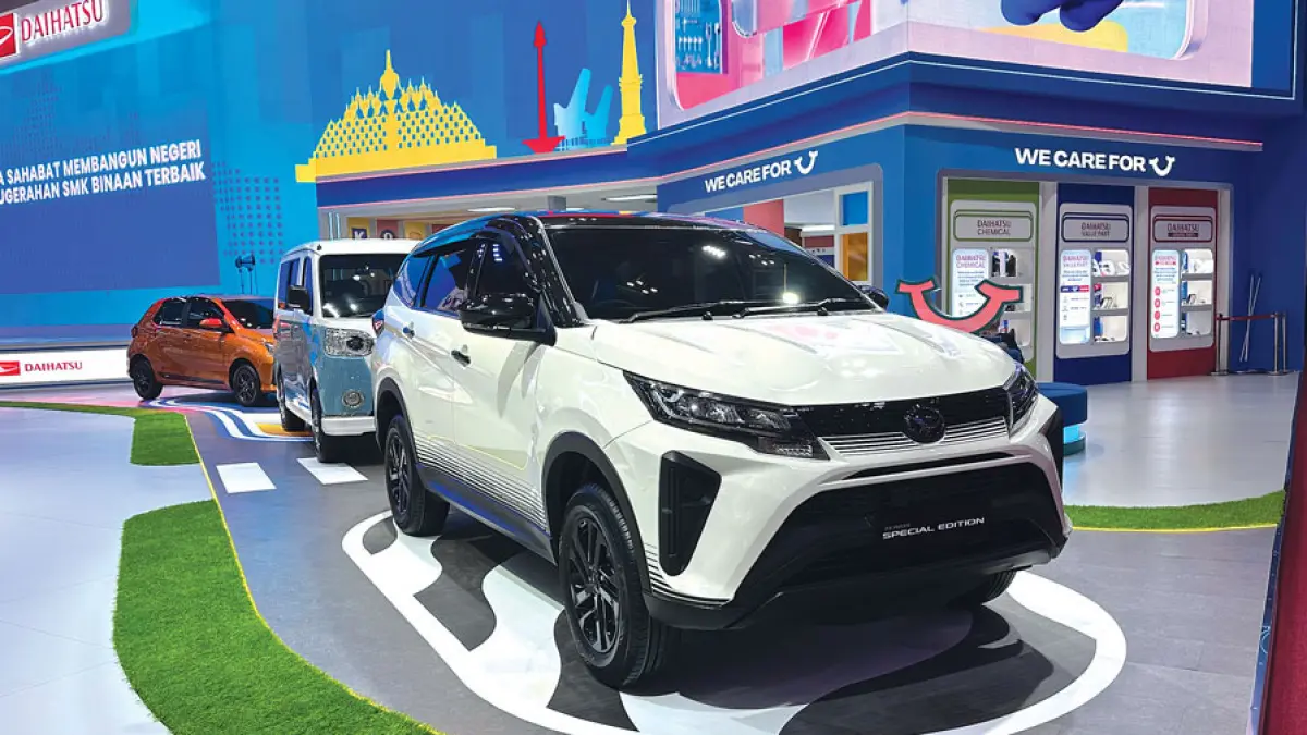 Terios Special Edition, sebuah model edisi khusus yang diperkenalkan secara eksklusif pada GIIAS 2026. Foto: Daihatsu