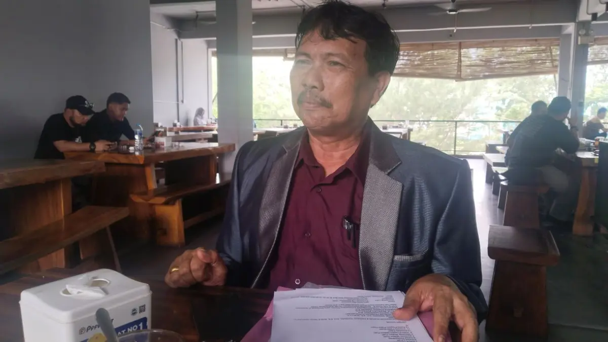 Kuasa hukum tersangka dugaan pencabulan terhadap anak di bawah umur, Firdaus Tarigan.