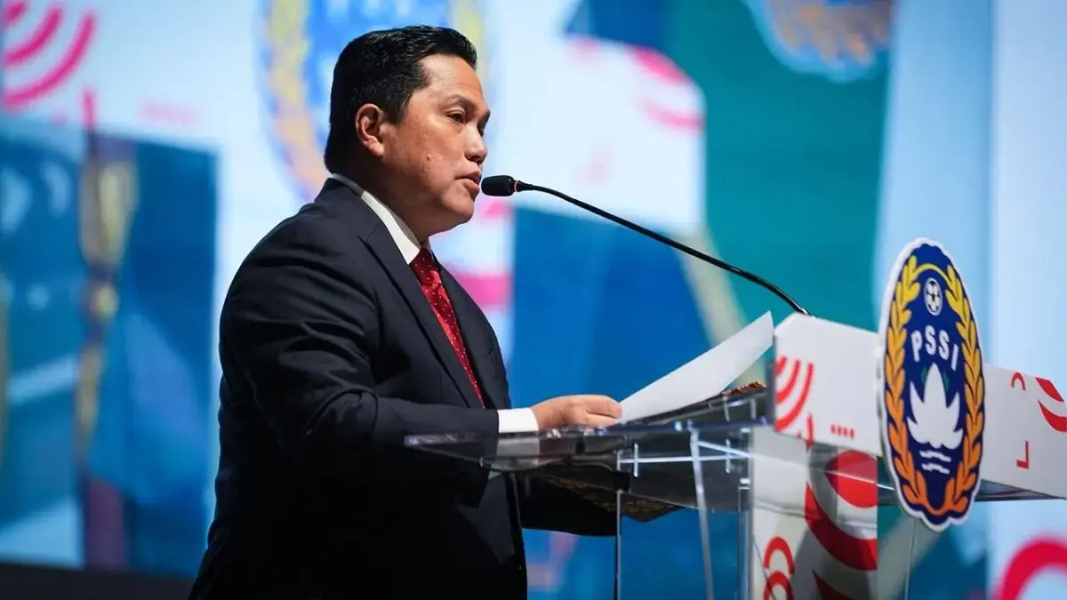 Erick Thohir memastikan PSSI melakukan evaluasi setelah Timnas Indonesia gagal menembus semifinal Piala AFF 2026. (Dok. PSSI)