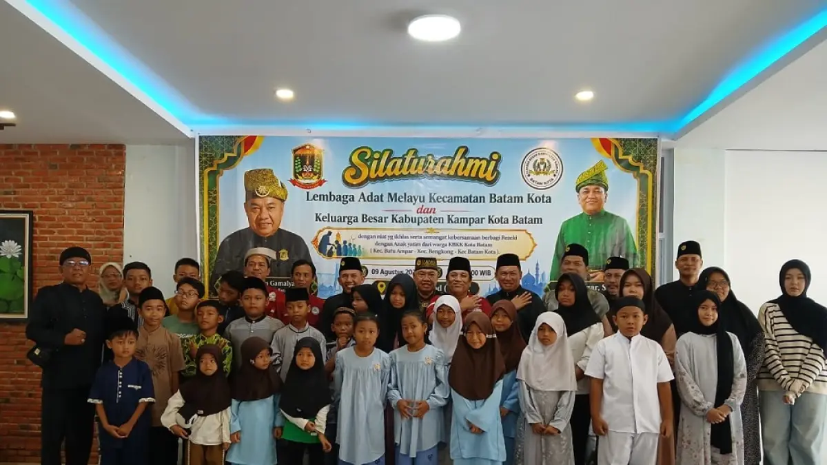 KBKK dan LAM Batam Kota menggelar silaturahmi dan berbagi sembako. Foto: Istimewa