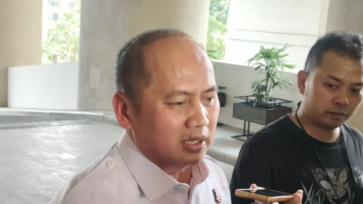 Kepala Pusat Penerangan Hukum (Kapuspenkum) Kejaksaan Agung Anang Supriatna memberikan keterangan pers di Gedung Utama Kejaksaan Agung di Jakarta, Selasa (11/8/2026). ANTARA/Nadia Putri Rahmani