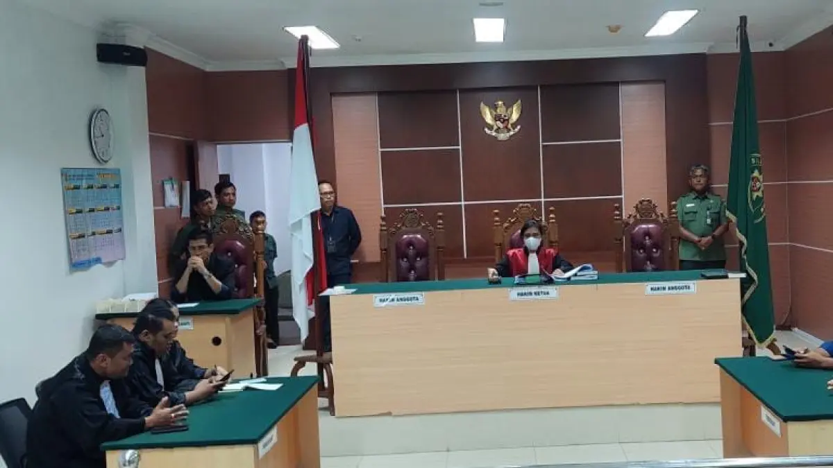 Suasana sidang praperadilan di Pengadilan Negeri Batam, Selasa (11/8) F. Jamaluddin/Batam Pos