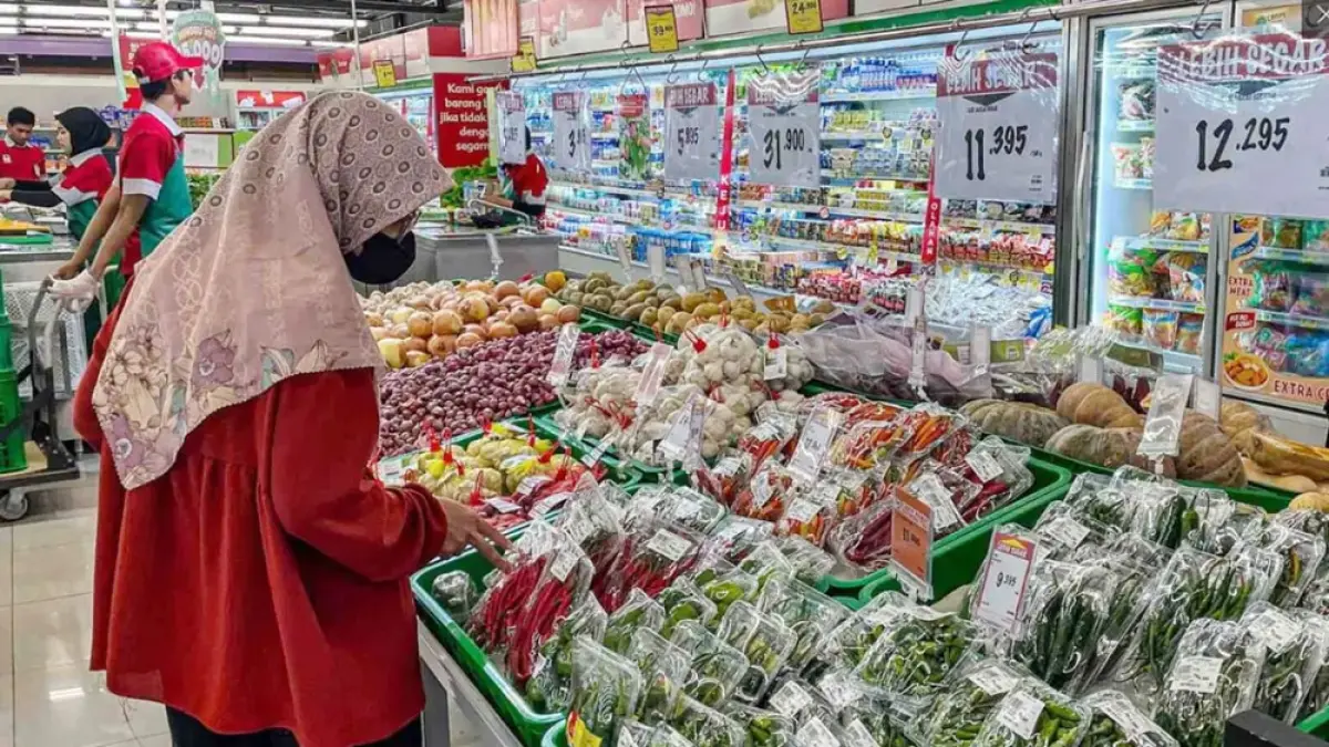 Ilustrasi pasar ritel. Foto: Pontianak Post Jawapos Group